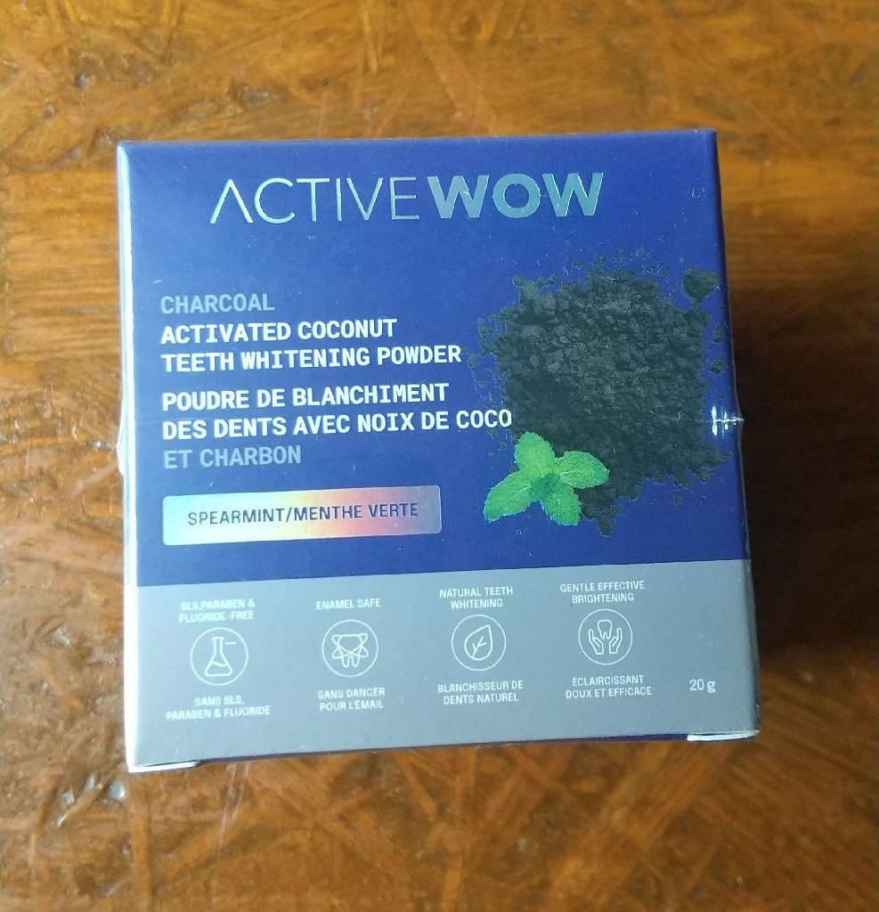 Active Wow 活性炭 歯磨き粉 ホワイトニング チャコール20g オリジナル