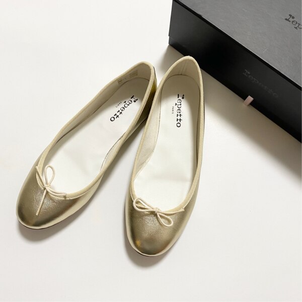 レペット Repetto Cendrillon メタリックゴールド