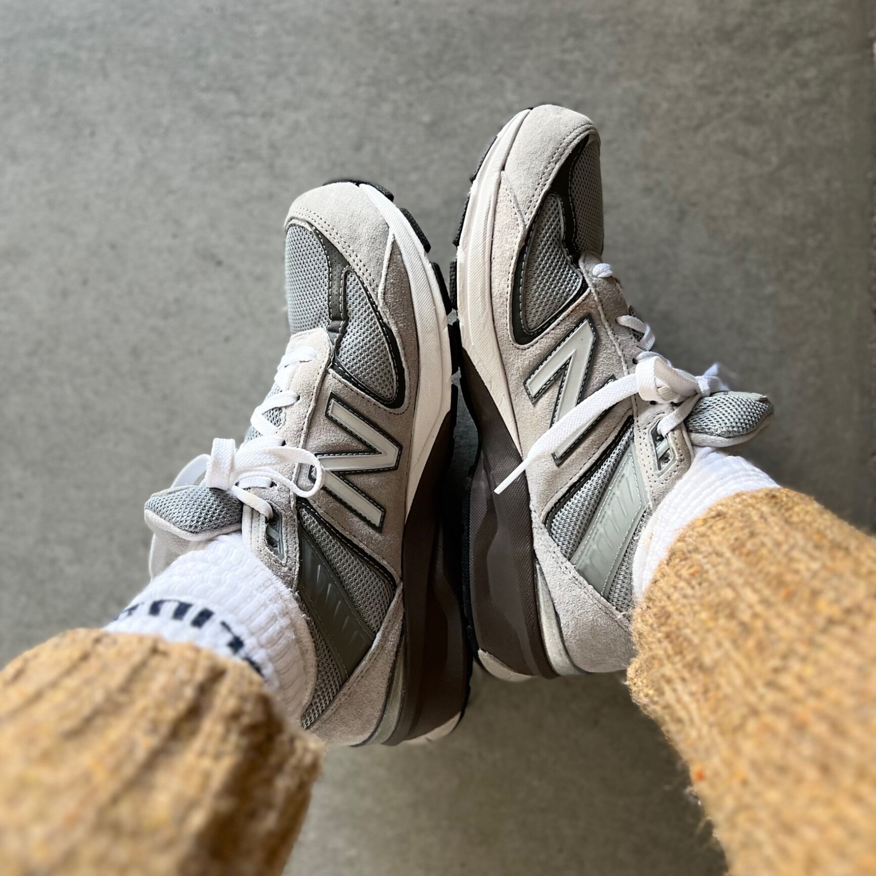 [ ポイントUP & 最大2000円OFFクーポン ] 【送料無料 ニューバランス GC990 V5】NEW BALANCE GC990GL5 GREY グレー スニーカー レディース ガールズ KIDS キッズ MEDIUM ミディアム 990 GRAY