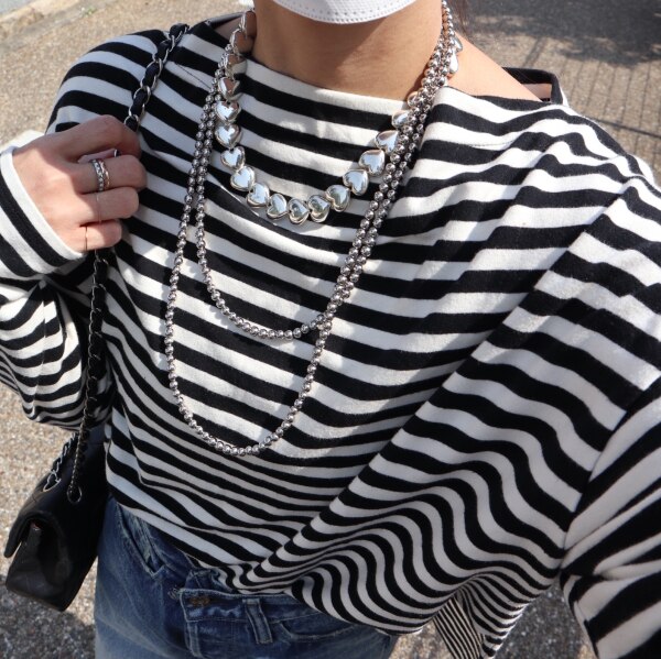Whim Gazette 【THE PAUSE】メタルボールロングネックレス ウィム 