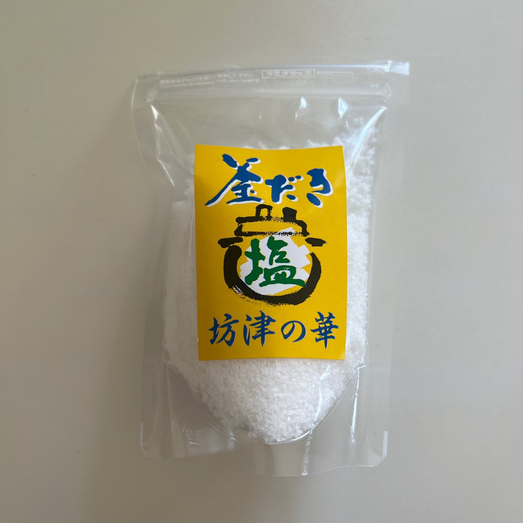 釜だき塩 坊津の華 150g 1個 鹿児島産 天日塩 国産 天然塩 自然