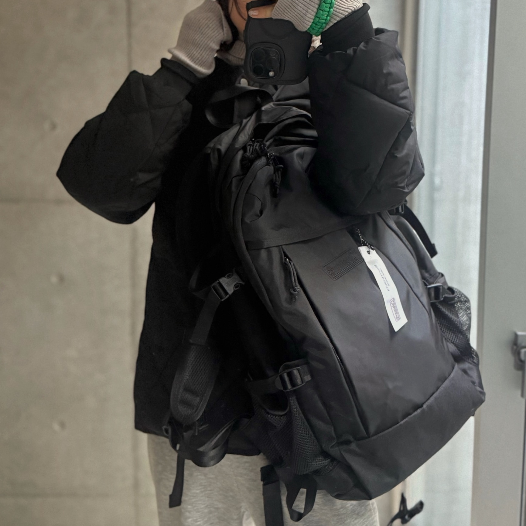 BEAUTY&YOUTH UNITED ARROWS 【別注】＜COLEMAN＞WALKER33 II ウォーカー33 バッグ ビューティー＆ユース　ユナイテッドアローズ バッグ リュック・バックパック ブラック【送料無料】