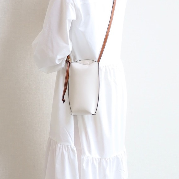 本牛革 ミニショルダーバッグ【Ruru ルル】スマホポーチ/スマホ