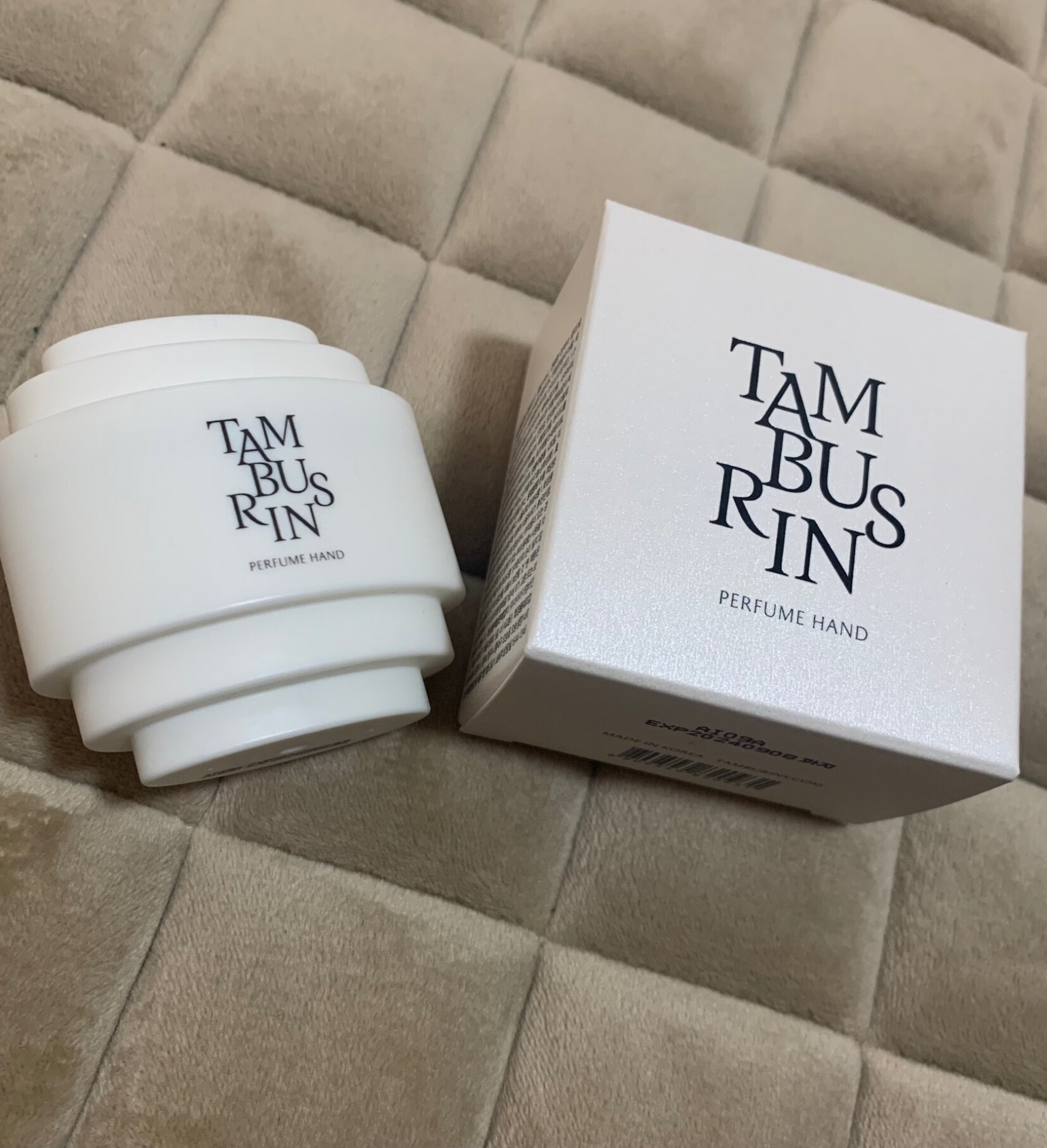 TAMBURINS ギフトボックス 香水、ハンドクリーム、リップクリーム3個