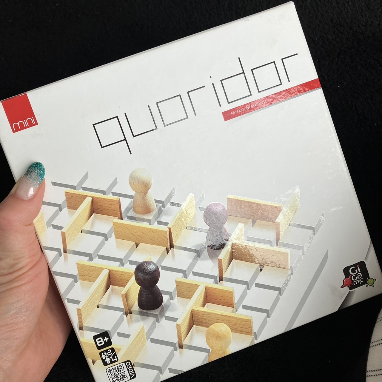 まとめ買いで最大10%OFF／ ギガミック Gigamic コリドール ミニ QUORIDOR MINI テーブルゲーム GDQO  3.421271.300441 木製 ボードゲーム おもちゃ 知育 玩具 子供 脳トレ ゲーム フランス