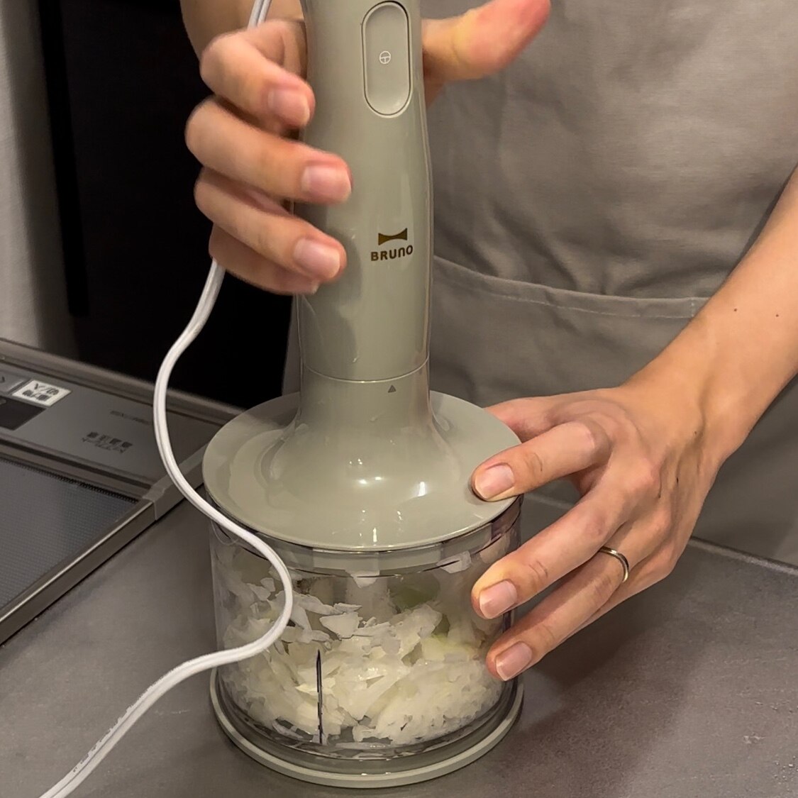 0123-172 ハンディブレンダー Amazon.com: MegaWise Blender Handheld 12-Speed Stainless Steel
