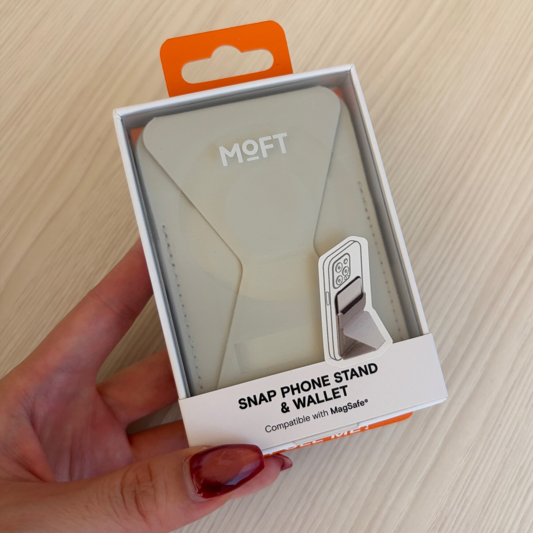 【限定価格4480→3800円♪～強化磁力】Snap-On 磁力強化版 スマホスタンド MOVAS™ iPhone17/16/15/14/13/12シリーズ対応 カードケース スマホグリップ MagSafe対応 マグネット カード収納 ウォレットスタンド スマホグリップ 薄型軽量 折り畳み式