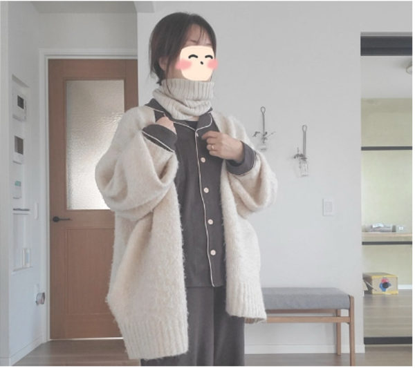 襤褸 BORO リメイク ツギハギ 格子柄 シングルスヌード ネックウォーマー 襤褸 ボロ BORO 型染 古布 リメイク シングルスヌード ネック