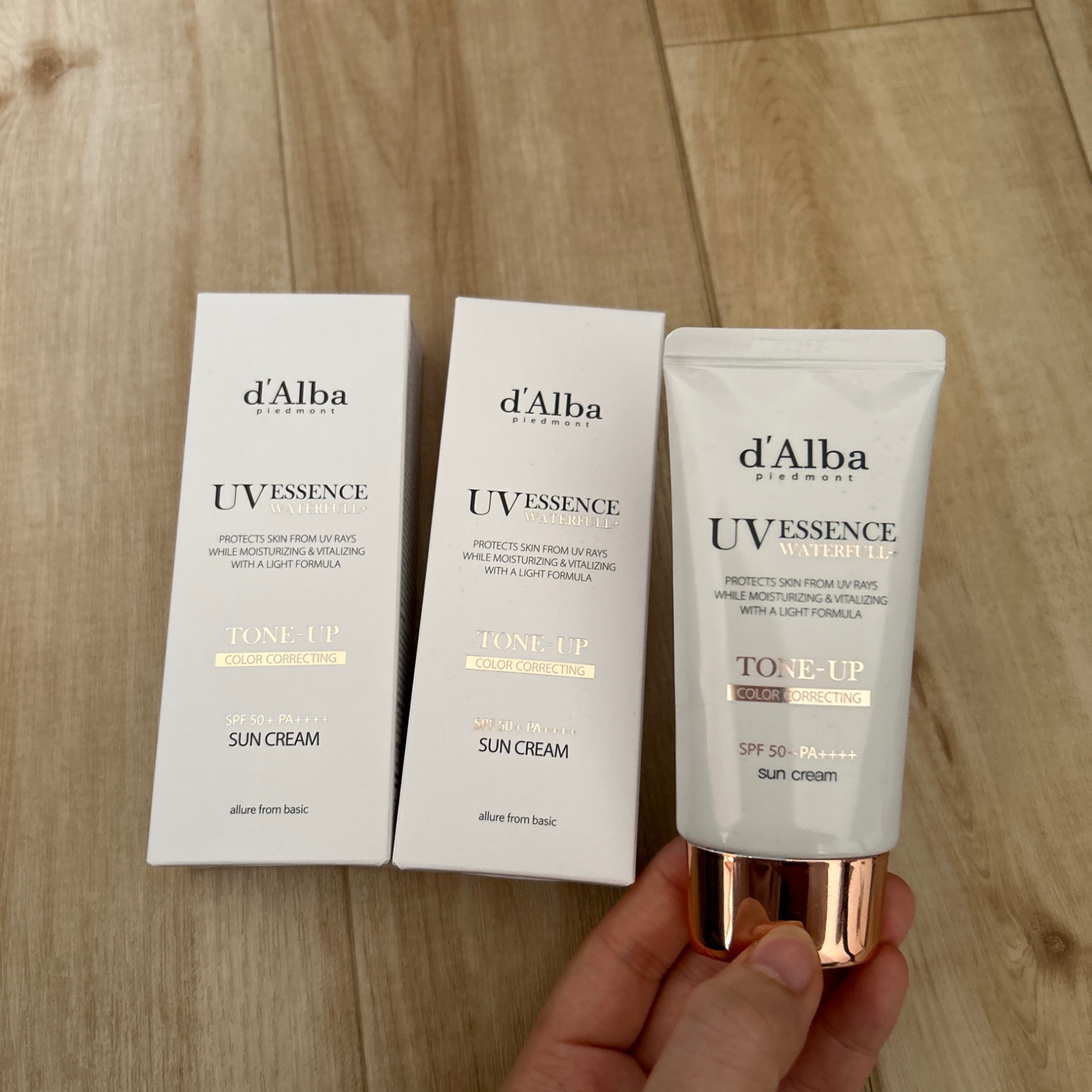 d'Alba UVエッセンス& TIRTIR コンパクト あなたはどっち派？ダルバ