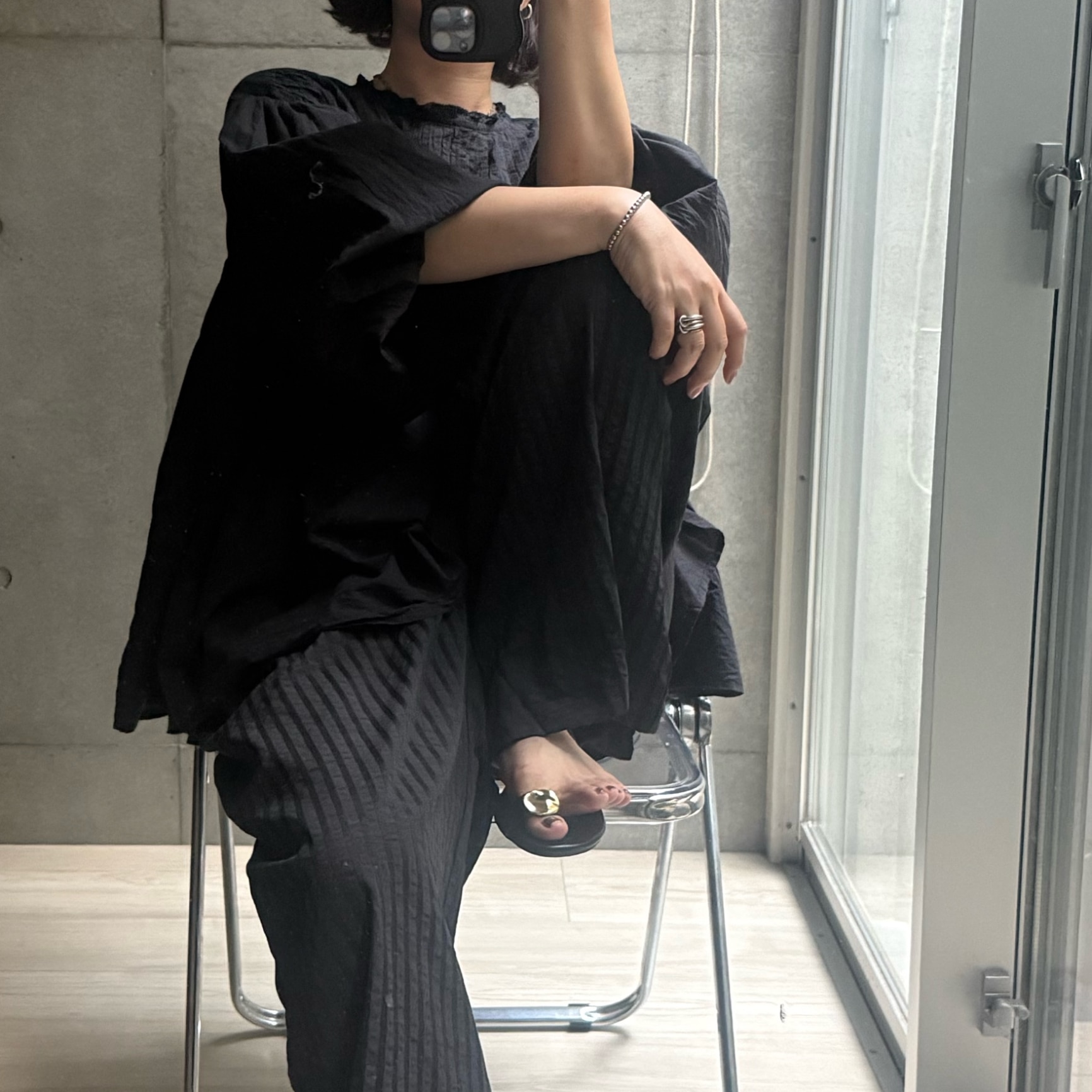 【8/23!クーポンで2,850円】 接触冷感 ワイドパンツ ストライプパンツ レディース ストライプ ワイド パンツ ワイドストレートパンツ ウエストゴム イージーパンツ ボトムス ストレート 柄 ゆったり 大きいサイズ 体型カバー リラックスパンツ 春夏 春 夏 秋 cocomomo