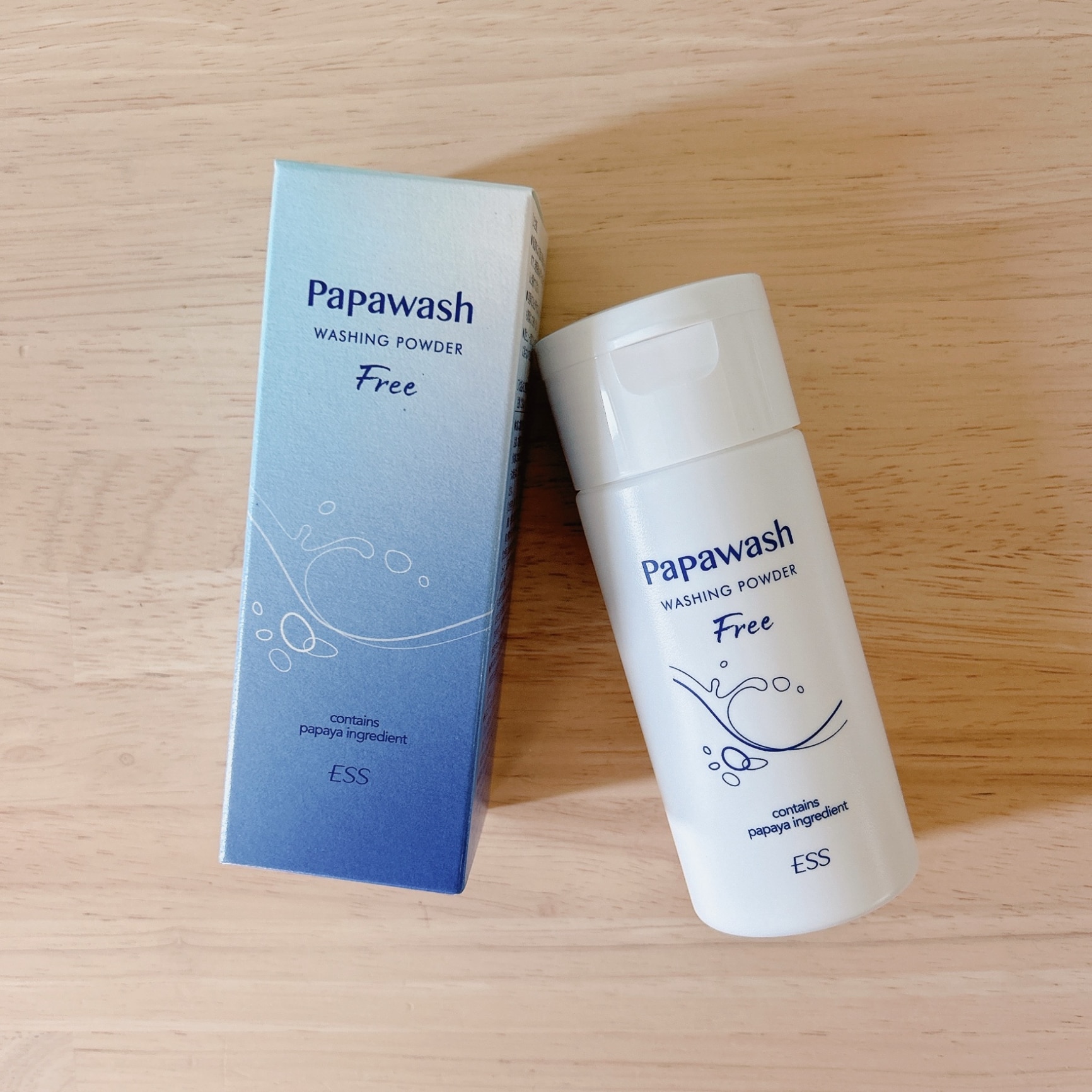 パパウォッシュ Papawash Free 洗顔料 60g ボトル 詰め替え 約2ヶ月分】 酵素洗顔 パパウォッシュ フリー ボトル 60g | ESS