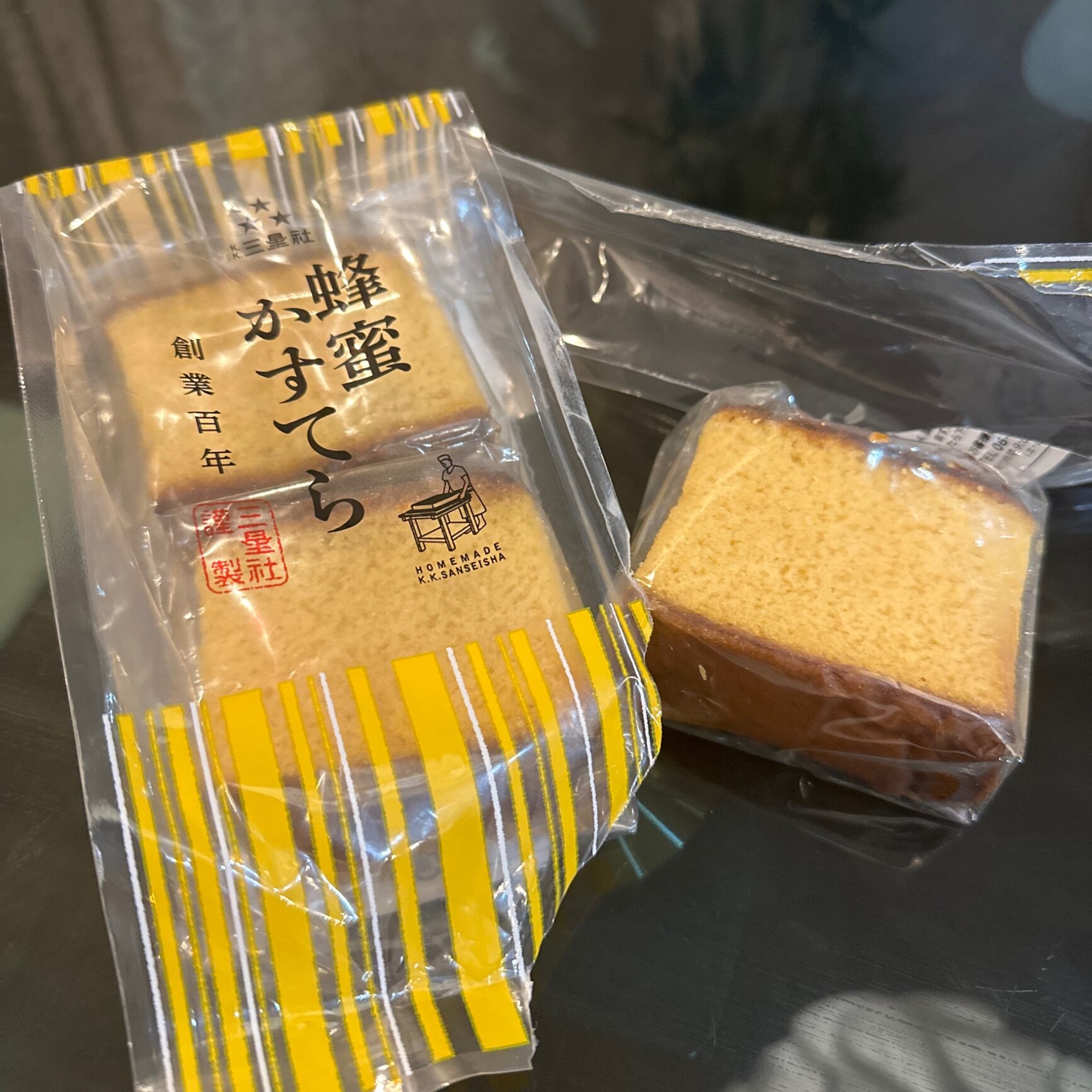 かすてらさん専用 大阪京菓 ZR 三星社 4切 蜂蜜かすてら×10個【送料無料（沖縄は