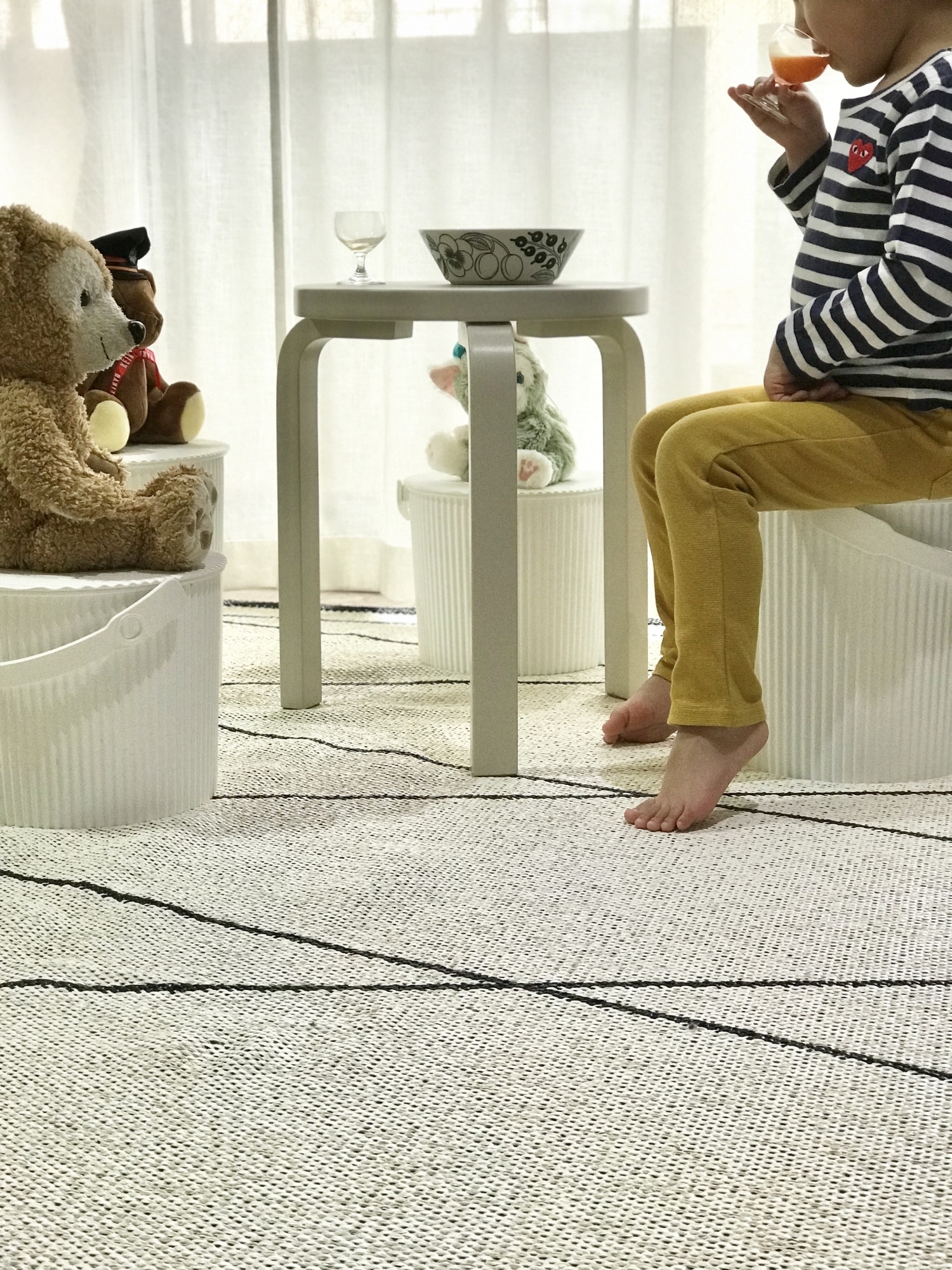 IKEA フロスタ　スツール3脚セット artekみたい♪北欧カラーがかわいい♪初期 IKEA フロスタ