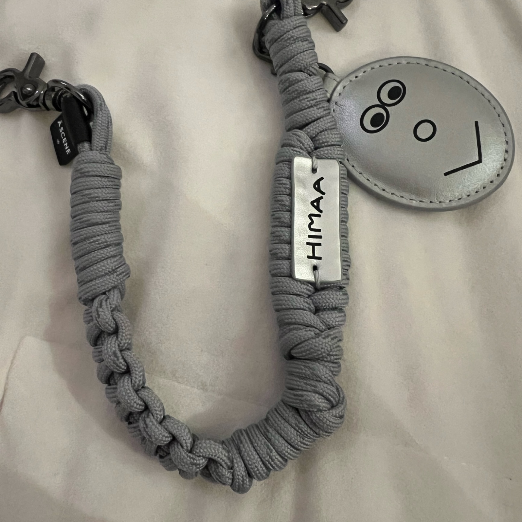 即納】【iPhone】 エーシーン a scene Design paracord strap -HIMAA