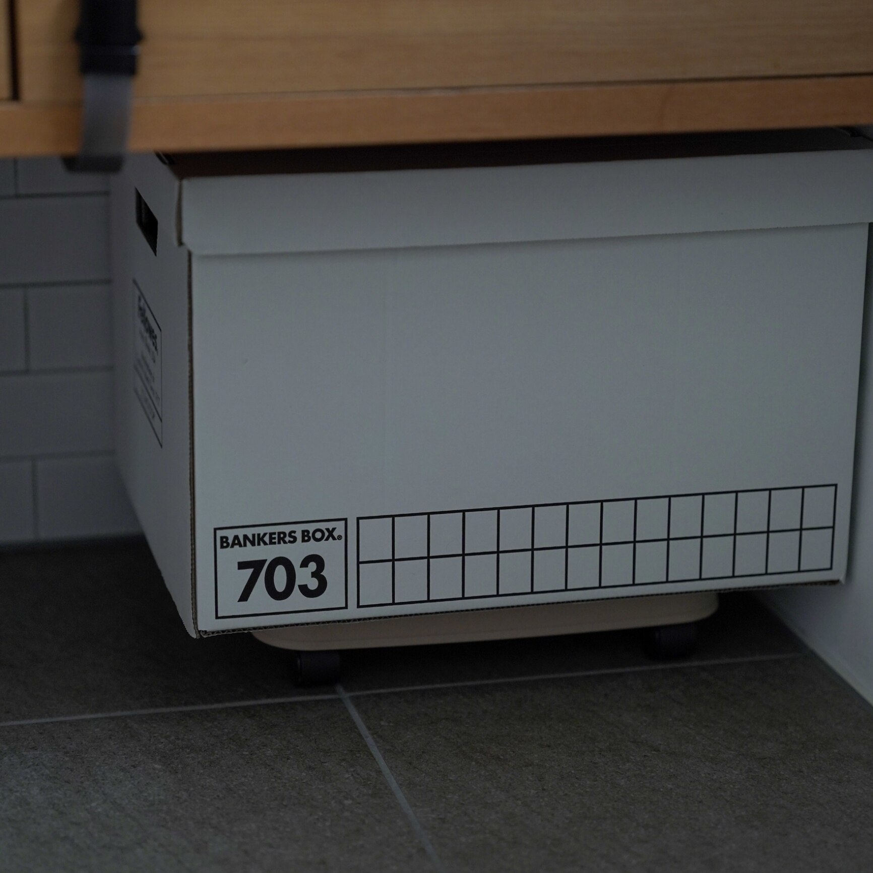 Fellowes[フェローズ]BANKERS BOX 703 3pack（BLACK）[バンカーズボックス A4 ブラック 3個セット 段