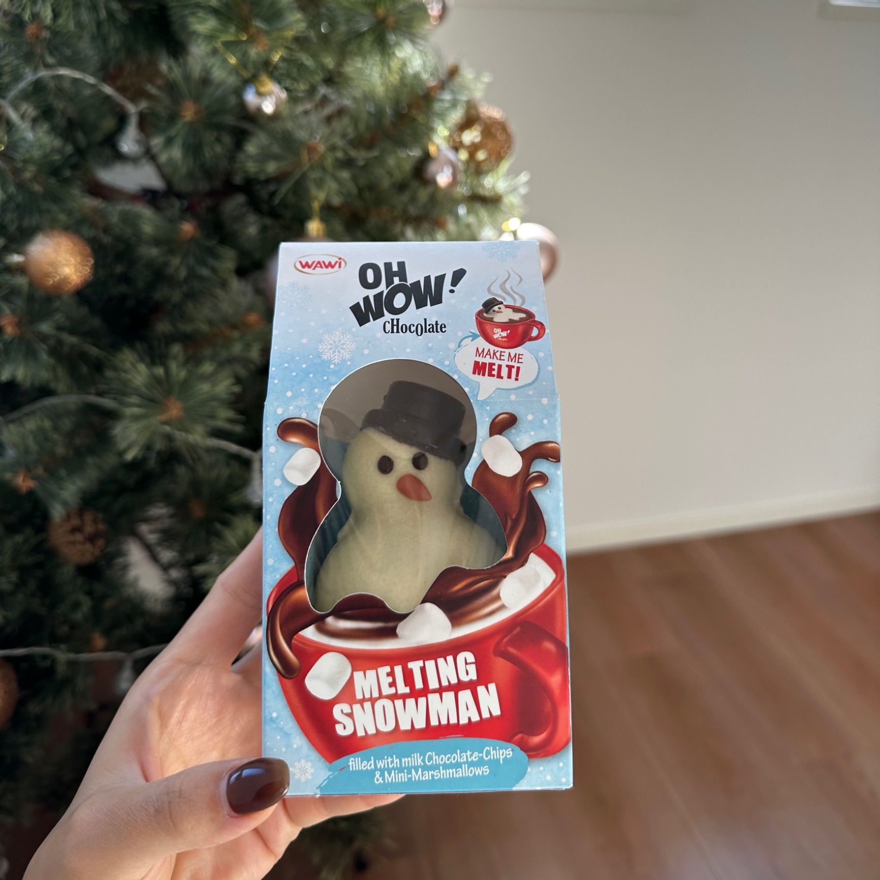 クリスマス ホットチョコレート マシュマロ入り ホットミルク バニラ