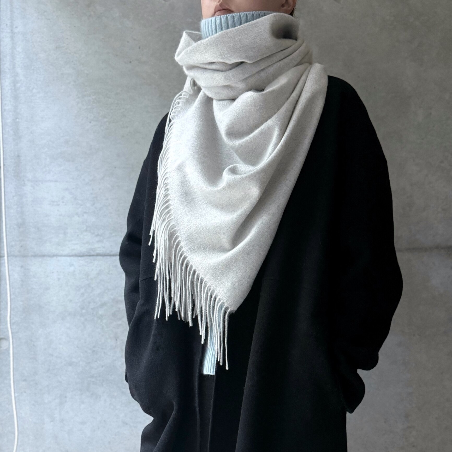 【イニシャル刺繍無料】カシミヤ 100% 大判 ストール 無地60cm×200cm【楽天1位】 【刺しゅう カシミア ショール レディース マフラー 厚手 ギフト 秋 冬 くすみカラー フォーマル ホワイトデー 結婚式 卒業祝 入学祝】
