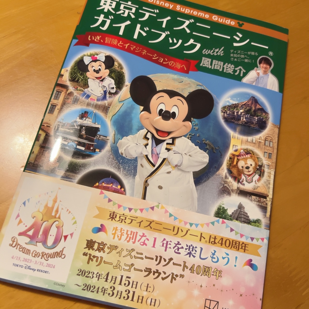 Disney Supreme Guide 東京ディズニーシーガイドブック with 風間俊介