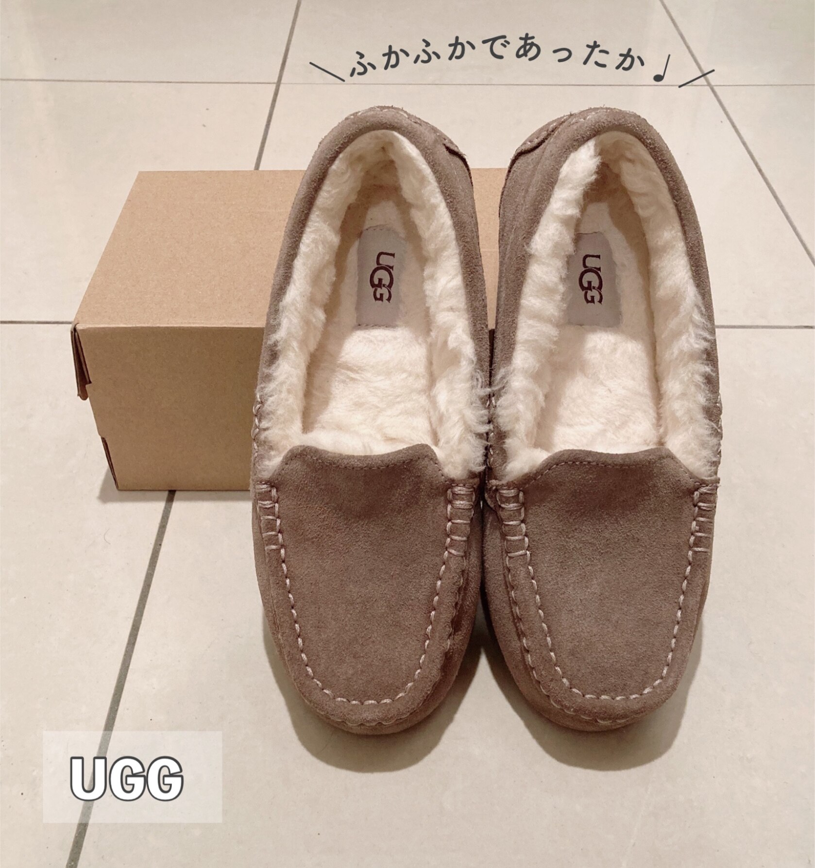 11/5限定☆最大100％ポイバック！】アグ アンスレー UGG モカシン