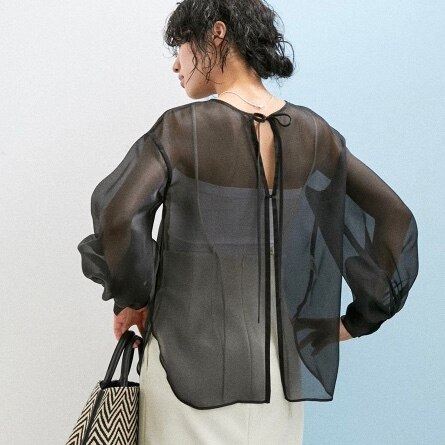 ADAM ET ROPE' FEMME 【WEB限定(一部店舗展開あり)】2WAYシアー