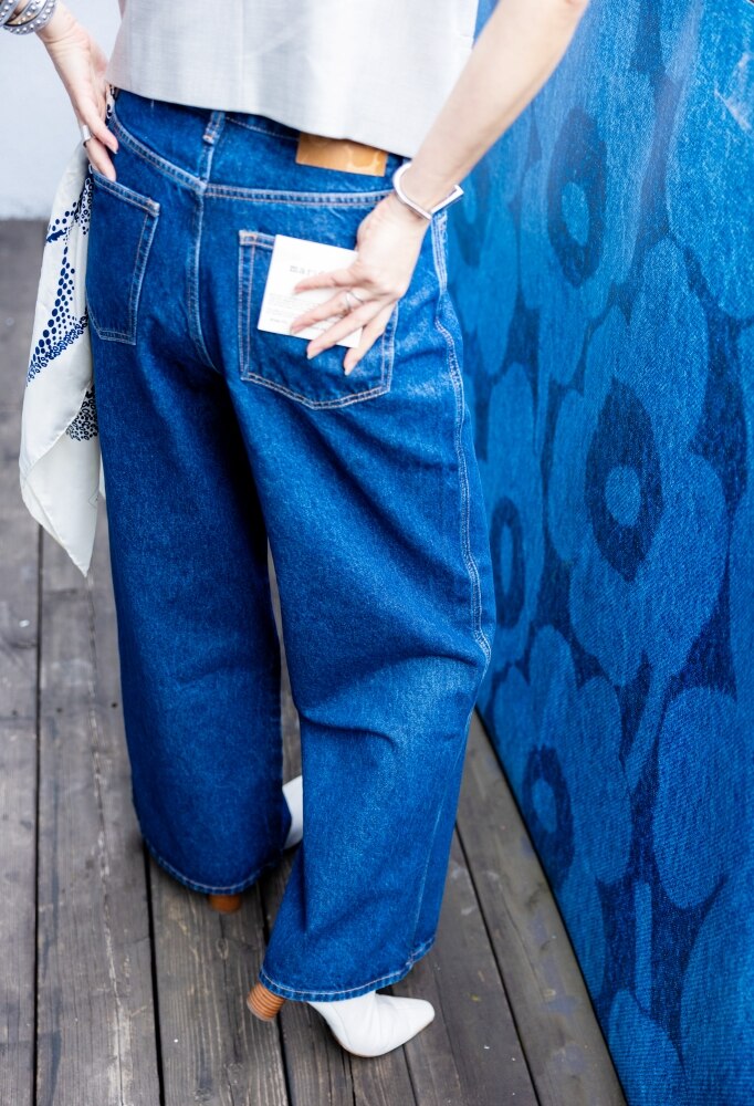 マリメッコ　デニム　29サイズ Marimekko Maridenim Wide ジーンズ マリメッコ パンツ その他のパンツ
