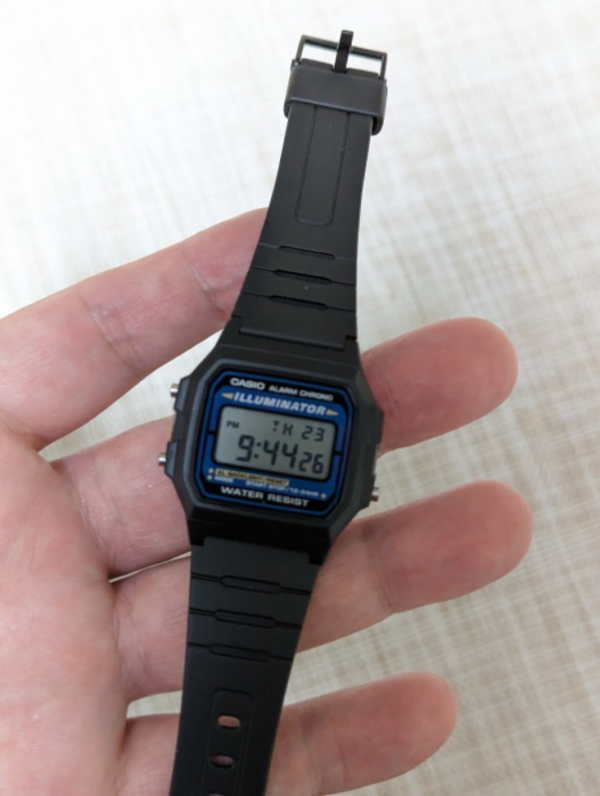 メール便送料無料]CASIO デジタル ユニセックス 腕時計 チプカシ