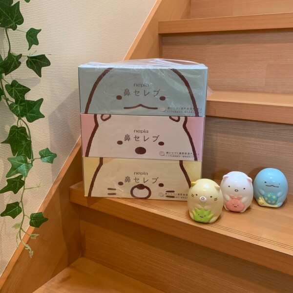 王子ネピア ネピア 鼻セレブティシュ すみっコぐらし 200組／箱 1 