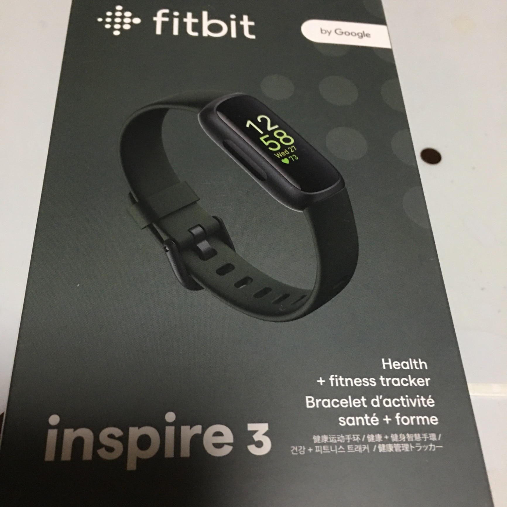 新品未開封/保証未開始 Fitbit Inspire 3 フィットネストラッカー