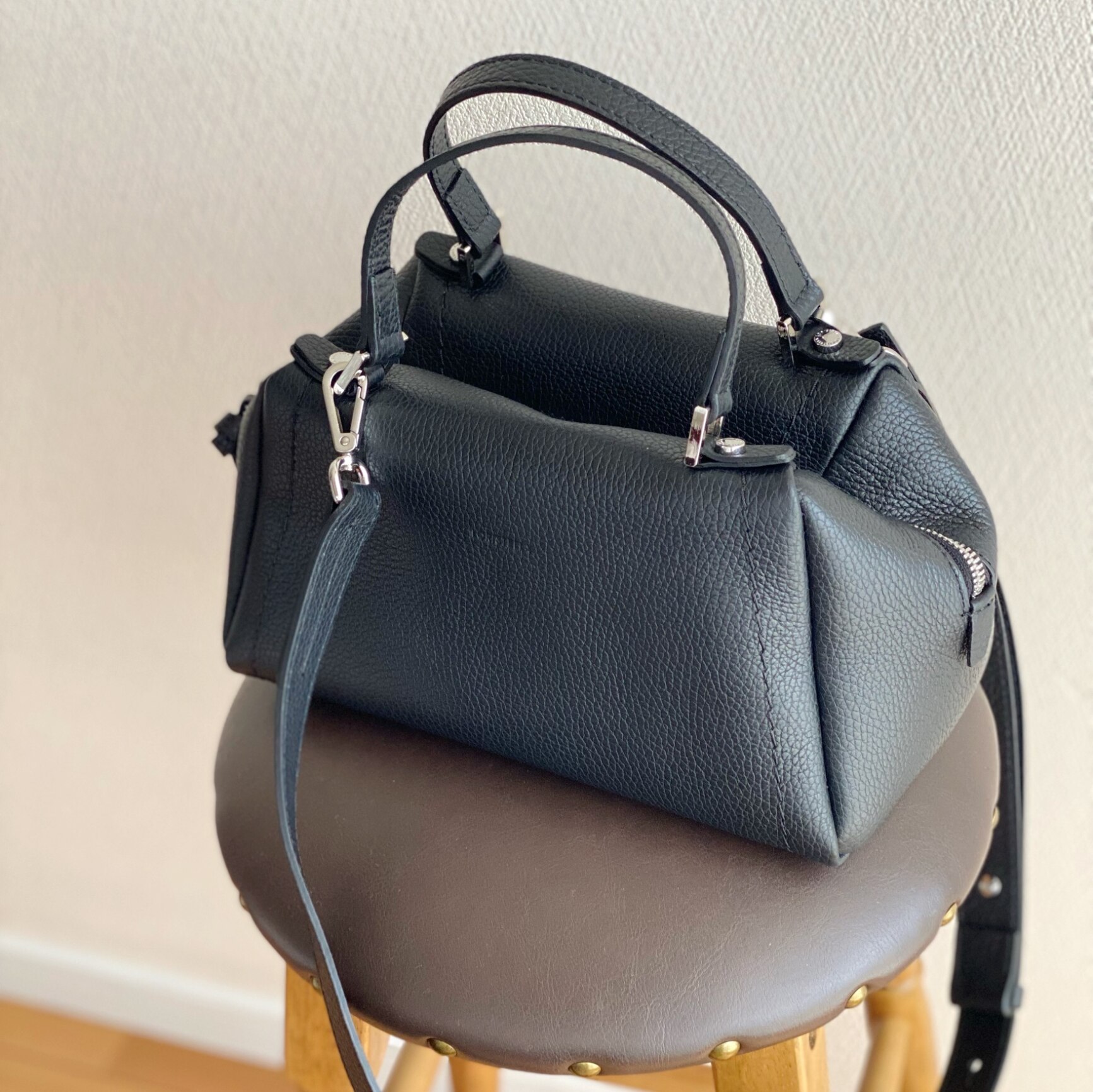ロリステッラ　DENIA ボストンバック　ハンドバッグ　ショルダーバック　レザー LORISTELLA ハンドバッグ 2608D DENIA レザー (505920892