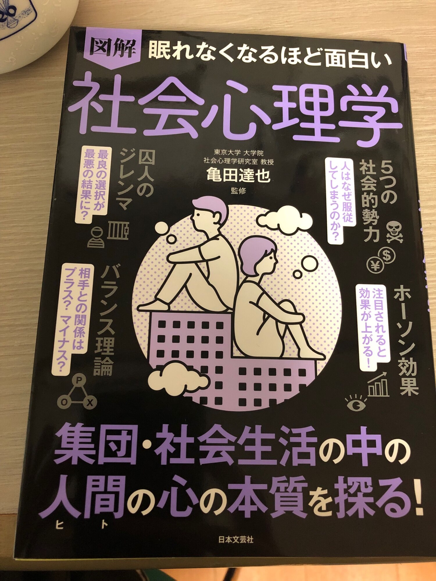 眠れなくなるほど面白い 図解 社会心理学 集団・社会生活の中の人間の