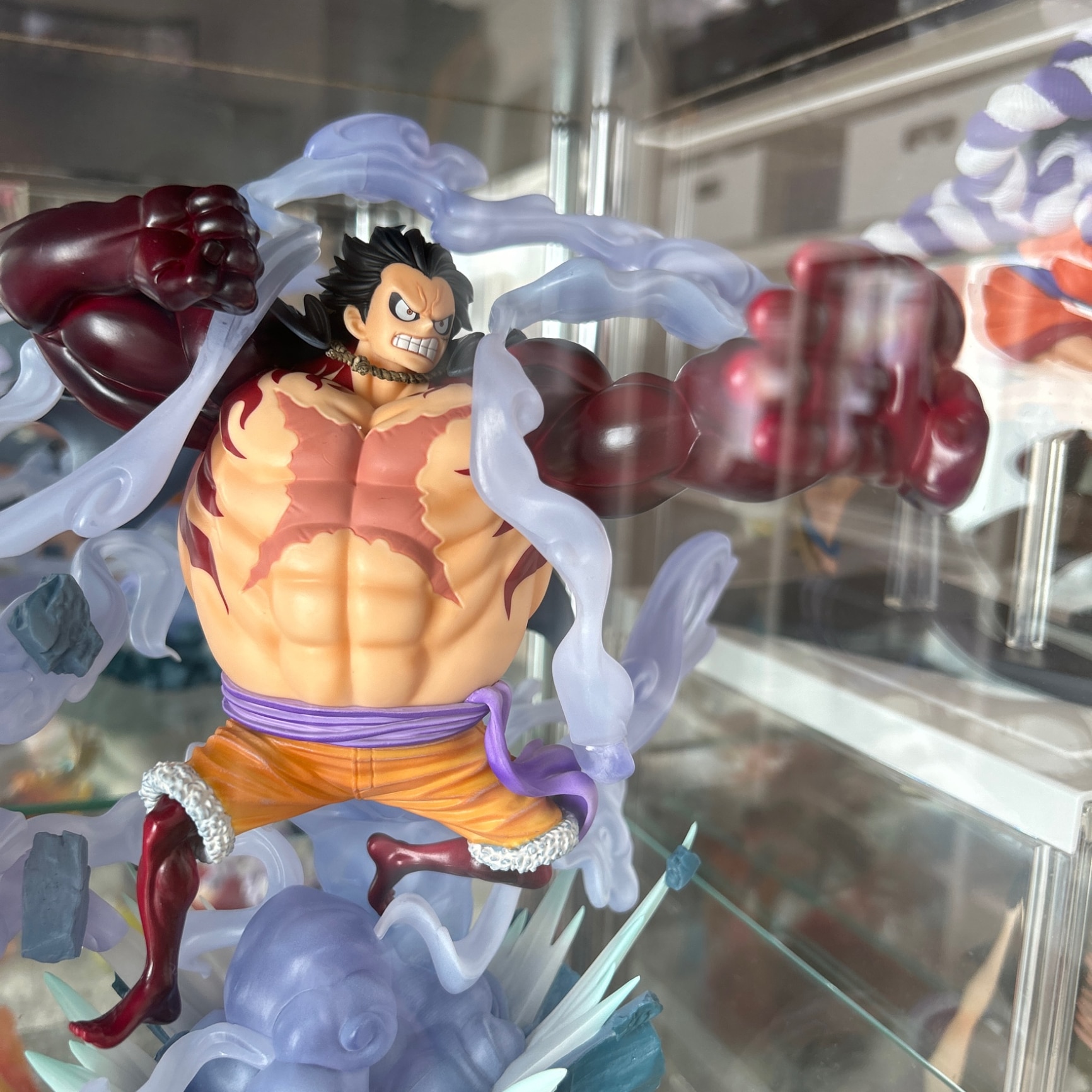 新品】1週間以内発送 フィギュアーツZERO ONE PIECE ［超激戦］モンキー・D・ルフィ -ギア4 三船長 鬼ヶ島怪物決戦- 約210mm  PVC・ABS製 塗装済み完成品フィギュア BANDAI SPIRITS バンダイ スピリッツ 尾田栄一郎 ジャンプ 漫画 ワンピース