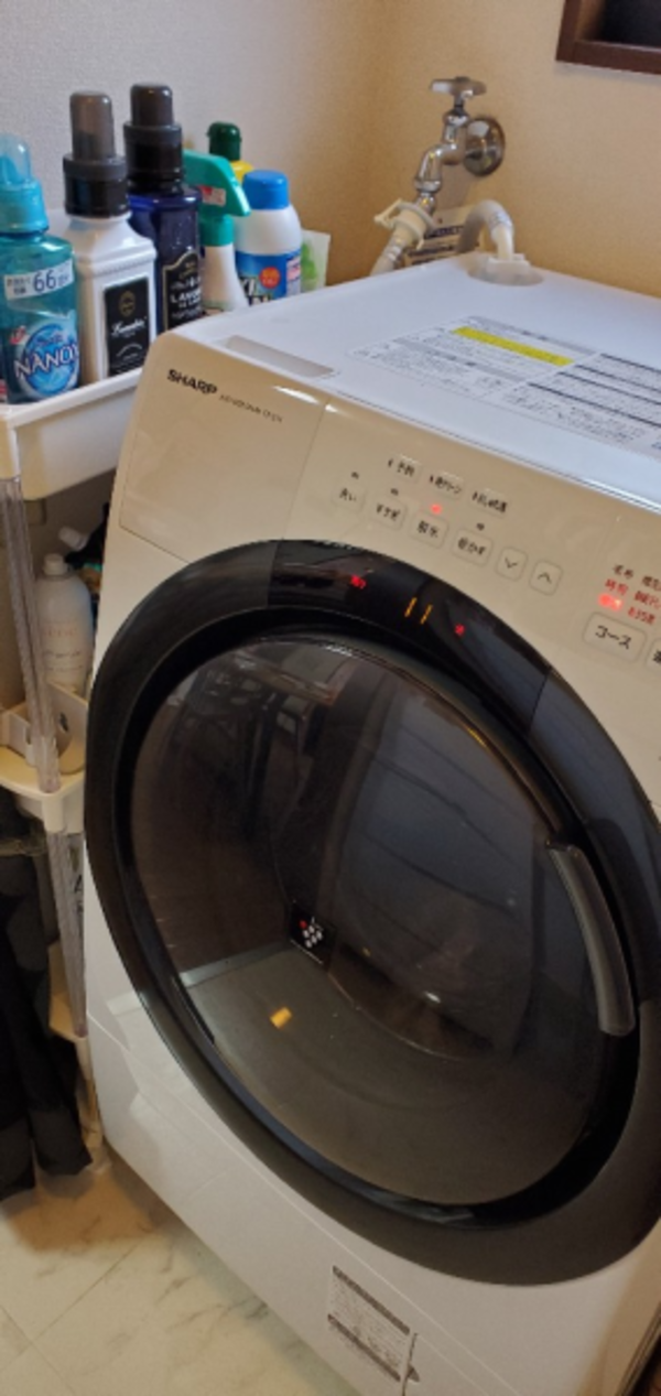 保証内 SHARP ES-S7H 洗濯乾燥機 シャープ ドラム式洗濯乾燥機 ES-S7Hをレビュー！クチコミ・評判をもと