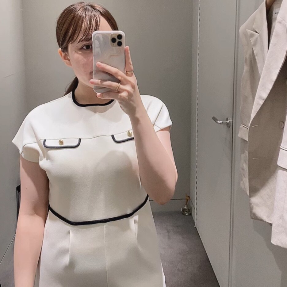 Ballsey ミラノリブ ポケットワンピース トゥモローランド