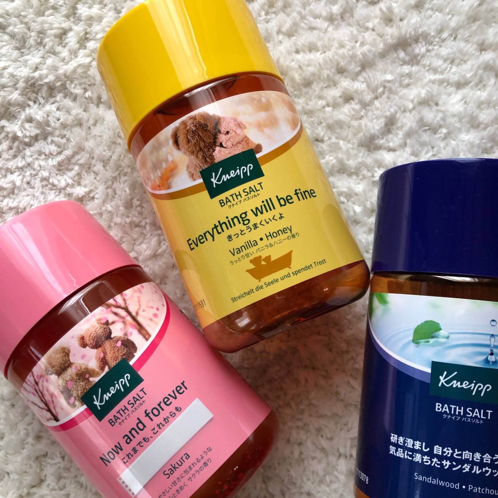 クナイプ バスソルト バニラ＆ハニーの香り ボトル(850g)【クナイプ(KNEIPP)】[入浴剤]