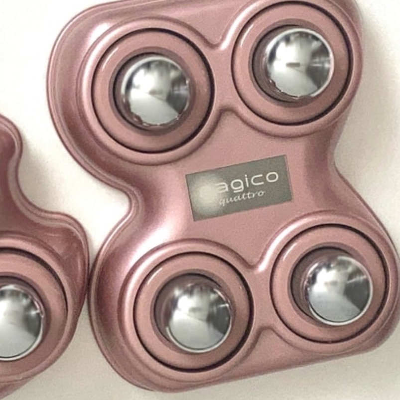 楽天1位・5％オフ／ 中山式 快癒器 magico μ 4球式 シルバー 日本製 首