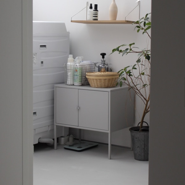 IKEA イケア キャビネット メタル グレー 60x35cm d80328678 LIXHULT 