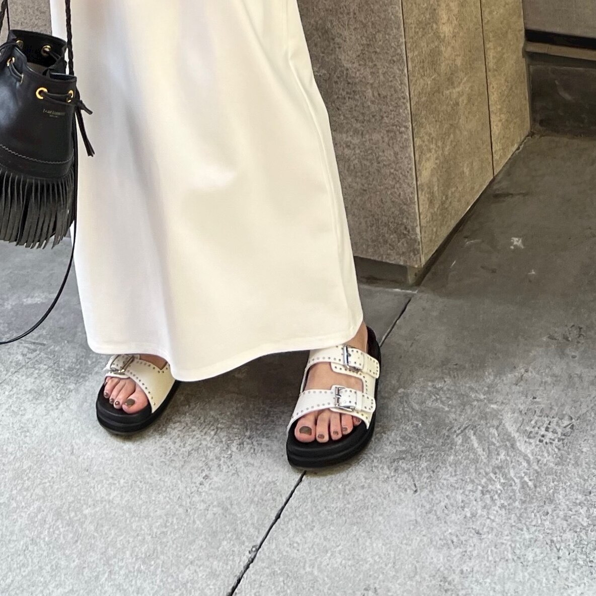 SALON adam et rope' 【MOHI(モヒ)】スタッズサンダル サロン SALON adam et rope' 【MOHI(モヒ)】スタッズサンダル サロン