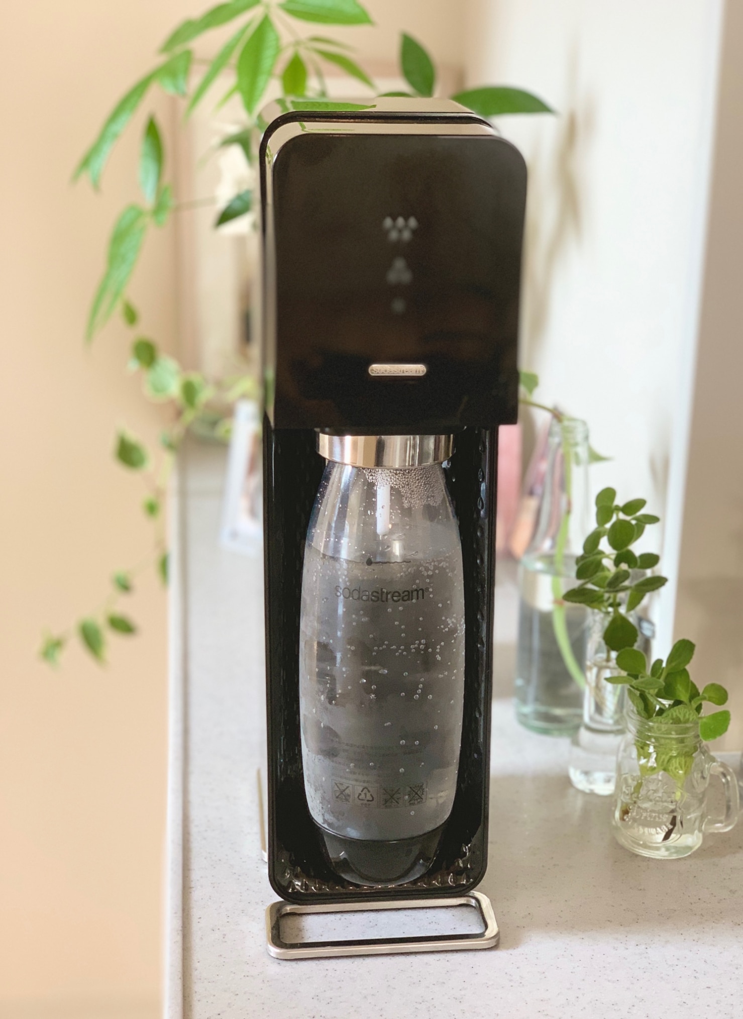 ソーダストリーム Source v3 スターターキット ブラック ソーダ