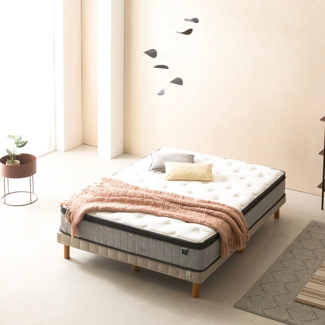 ZINUS プライムサポート ハイブリッドマットレス 厚さ33cm 25cm