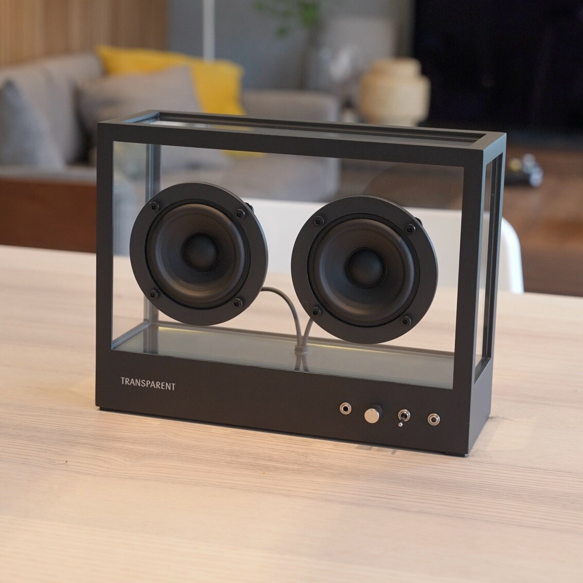 Transparent | Small Transparent Speaker Metal - &Eat. by SUU