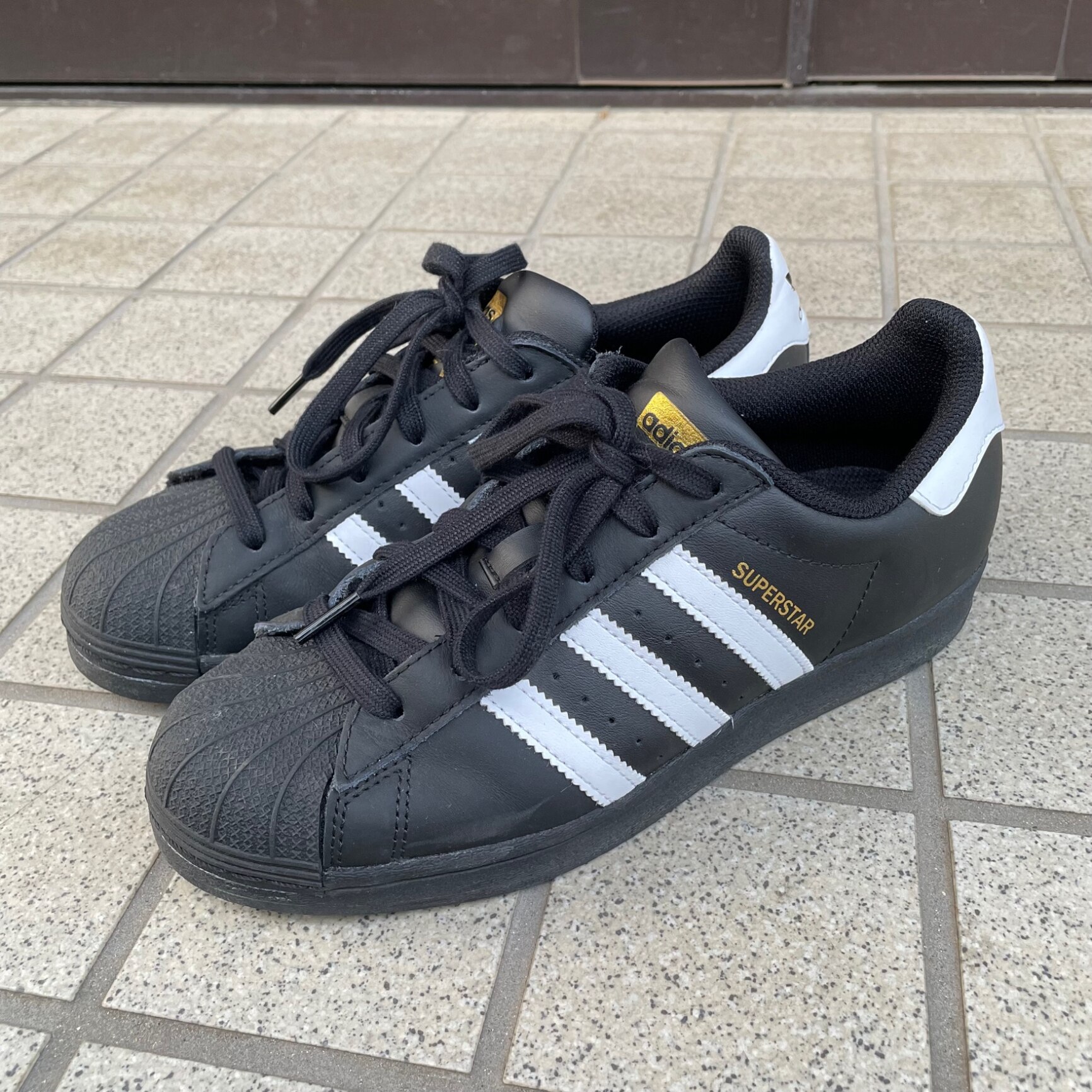 adidas】 アディダス SUPERSTAR スーパースター EG4959 BLK/WHT