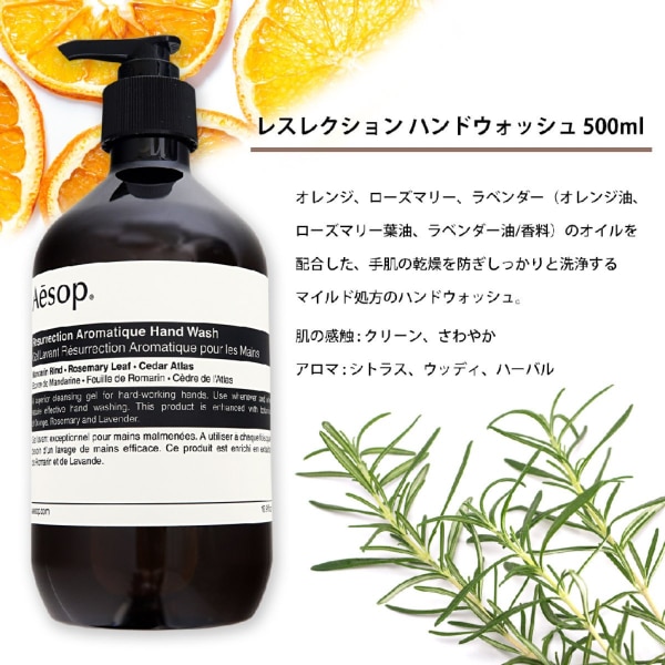 最新な イソップ Aesop レバレンス ハンドウォッシュ agapeeurope.org