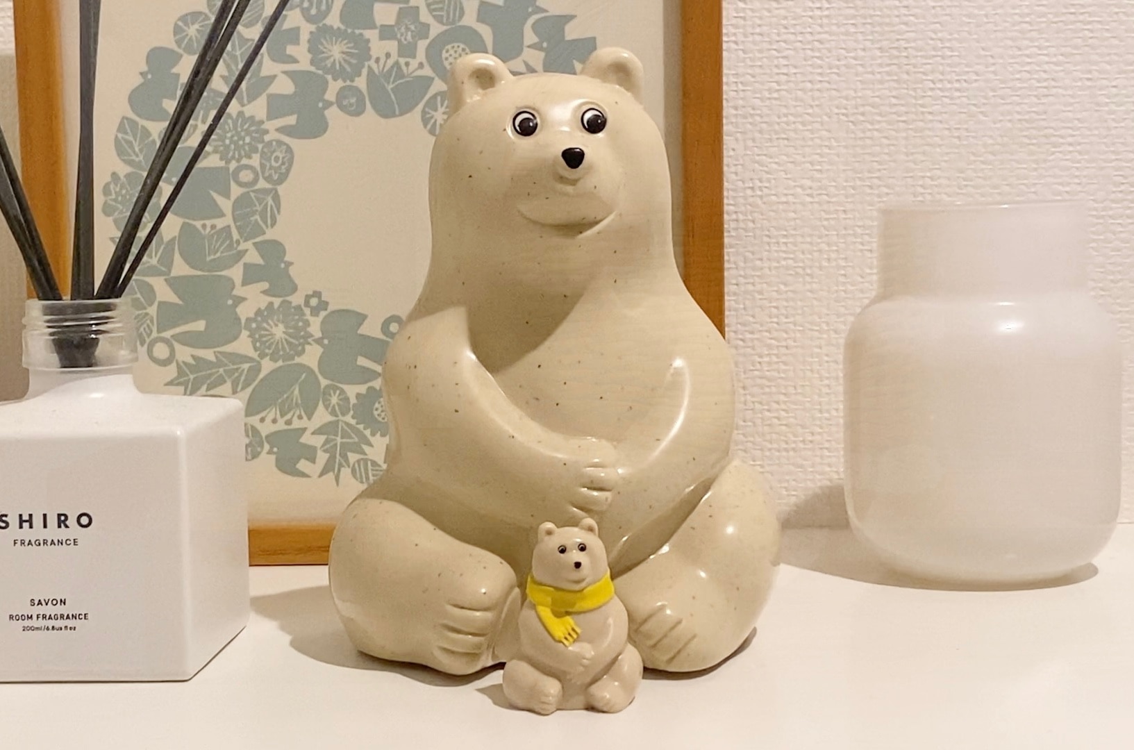 正規品】 Polar Bear Money Box しろくま貯金箱 ｜白くま貯金箱