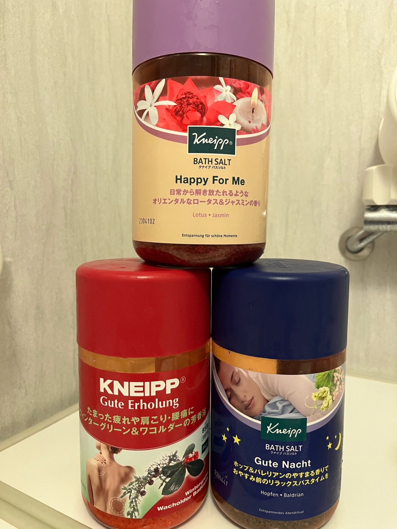 選べる香り3点セット】クナイプ バスソルト 850gボトル 3個 送料無料 入浴剤 kneipp 温活 ボトル 人気 癒し 疲れ スパ 天然岩塩  お風呂 半身浴 香り 子供 家族