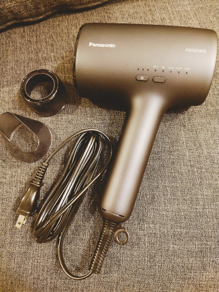 Panasonic ヘアードライヤーナノケア EHNA0JA ディープネイビー 健康