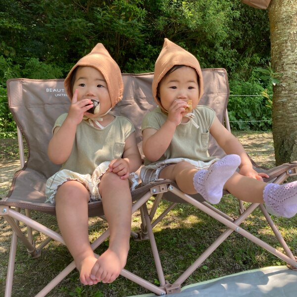 別注】 ＜COLEMAN(コールマン)＞ FUN CHAIR W/ファンチェアダブル  