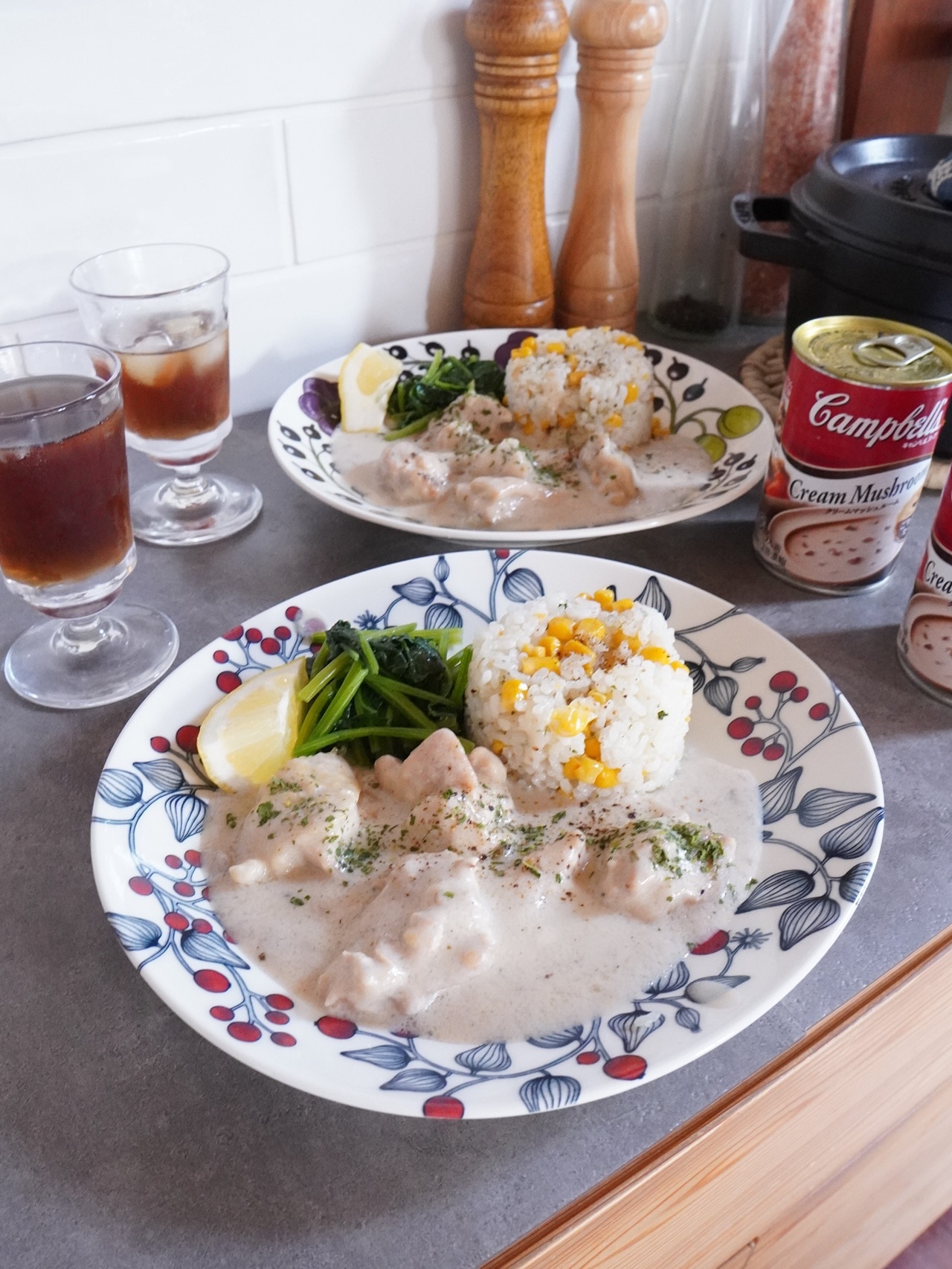 アラビア / ルノ オーバルプレート25cm フロストベリー [ Arabia Runo ]