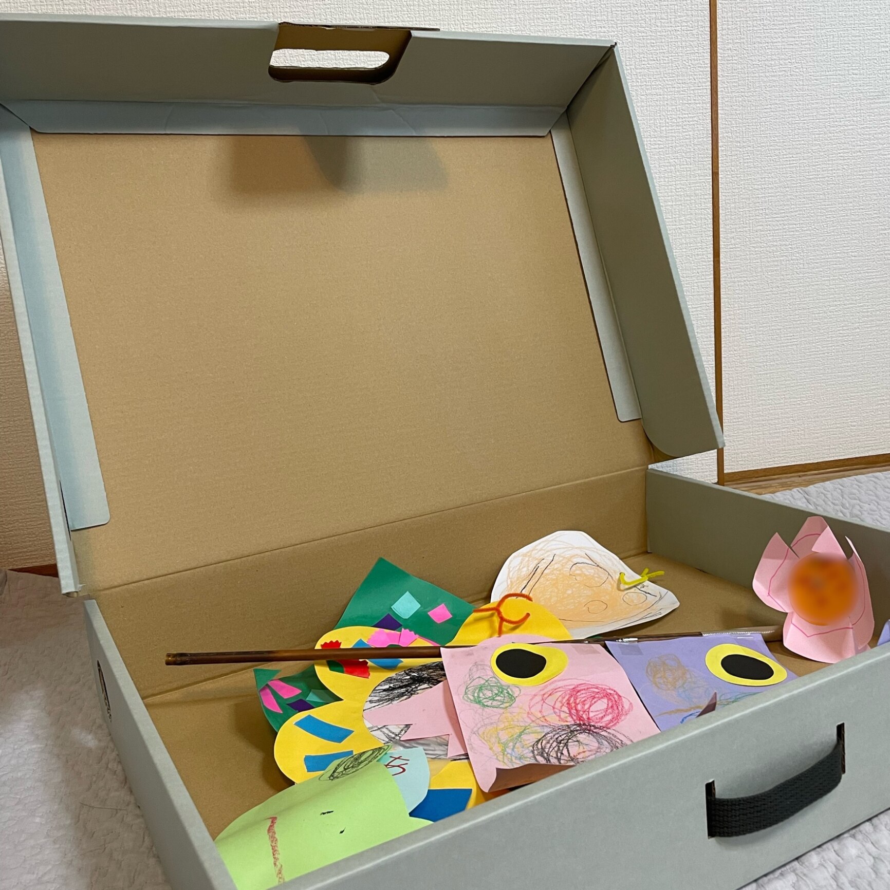 kodomoe（コドモエ）掲載品】メモリアル収納ボックス 同色2個組 作品