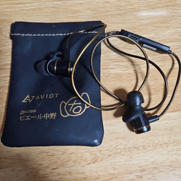 ワイヤレスイヤホン bluetooth AVIOT WE-BD21d-pnk ピエール中野 × ピエール中野コラボモデル 第4弾 【公式ストア  メーカー保証】アビオット ピヤホン Bluetooth ワイヤレス イヤホン iPhone Android 13時間連続再生 高音質 ハンズフリー