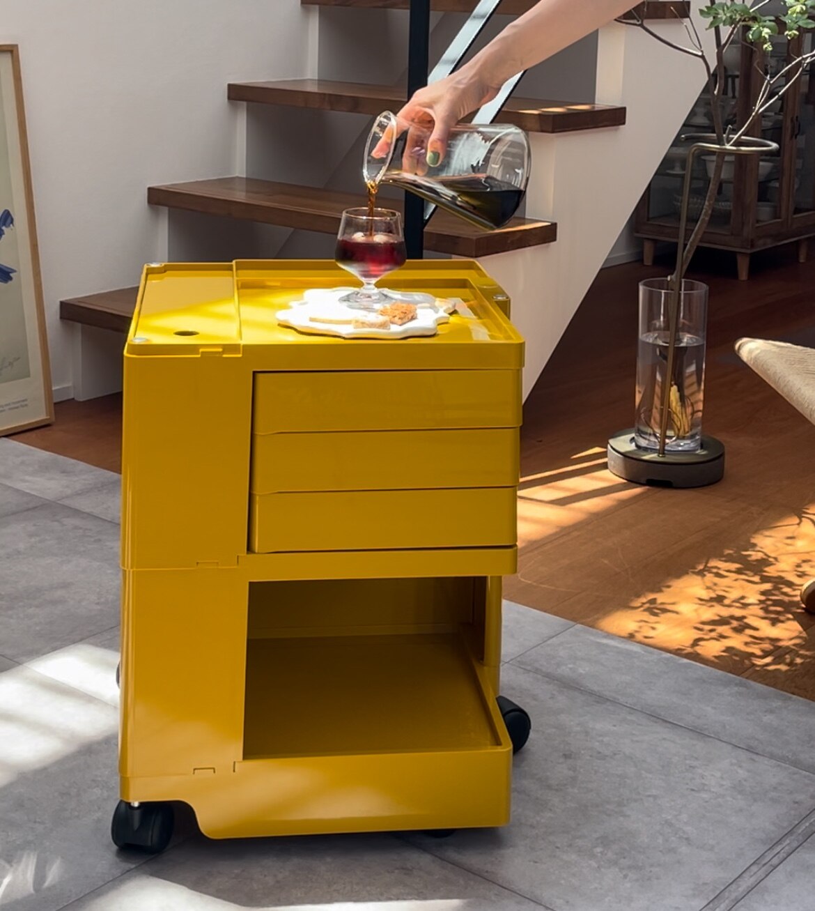 正規品 B LINE ビーライン ボビーワゴン 2段 3トレイ Designed by